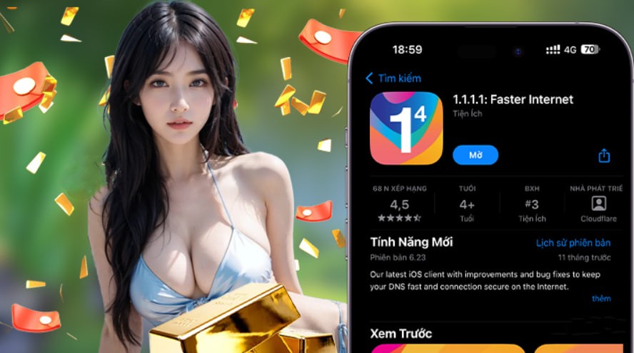 Hình ảnh quảng cáo của 24n hiển thị nền tảng và các lợi ích